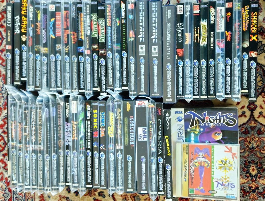 Grote collectie Sega Saturn games - Diverse genres, Gebruikt, Overige genres, 1 speler, Ophalen of Verzenden