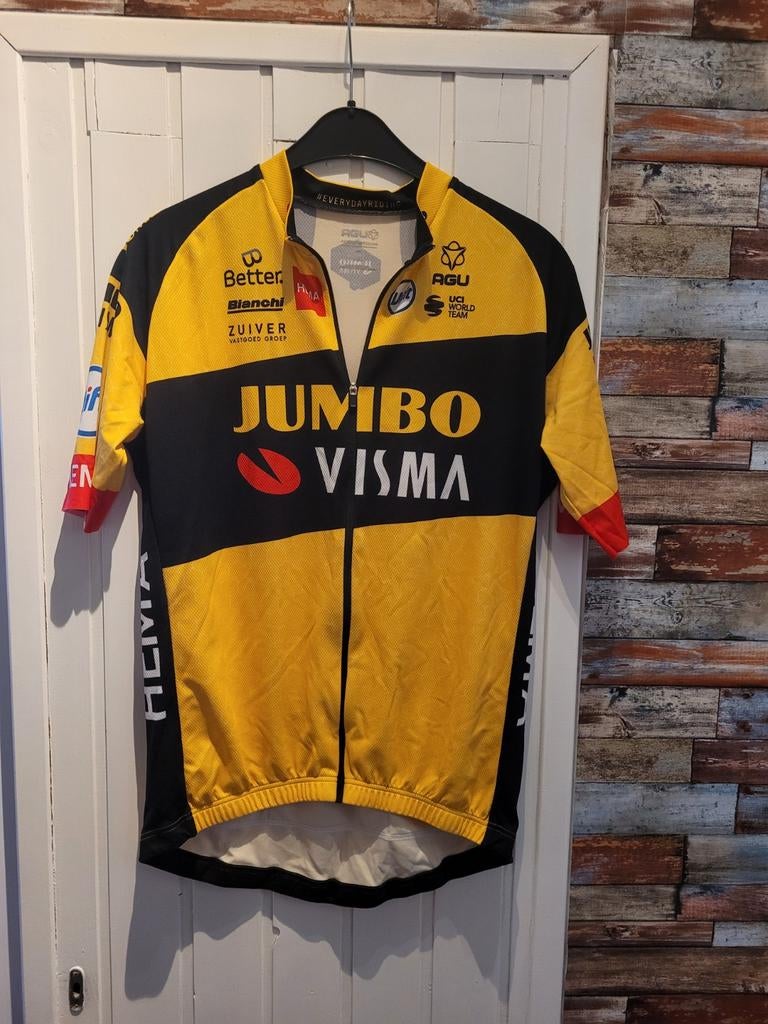 Jumbo Visma Wielrenshirt - Maat XL, Ophalen, Gebruikt, Heren, Jumbo Visma