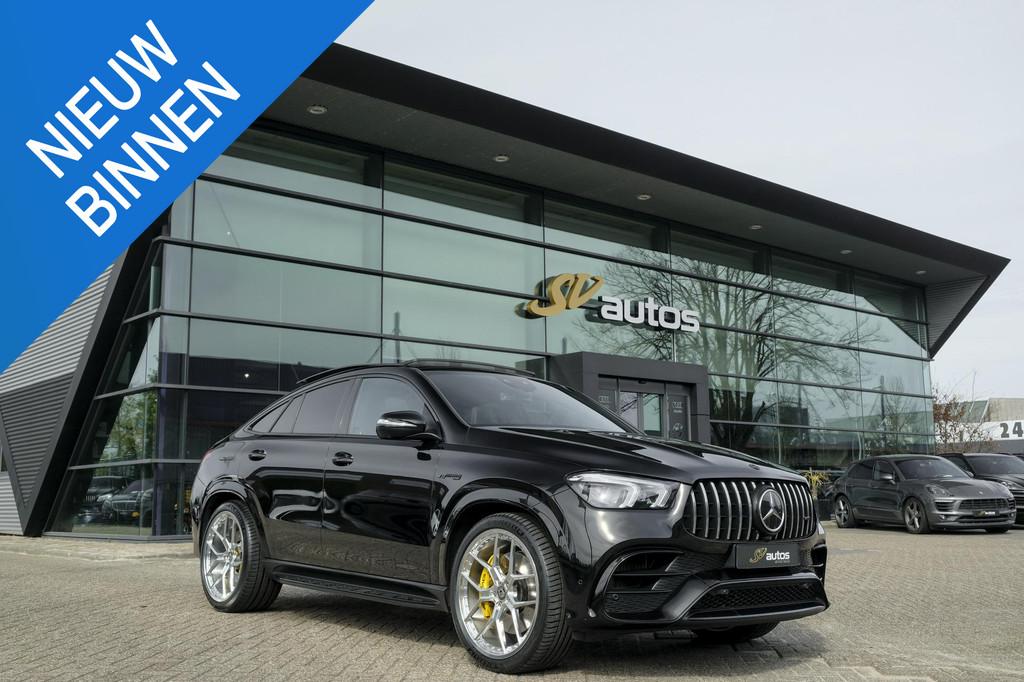 Mercedes-Benz GLE-klasse Coupé GLE63s AMG 612pk 4MATIC+ Pan, Auto's, Mercedes-Benz, Automaat, Gebruikt, Parkeerassistent, Zwart