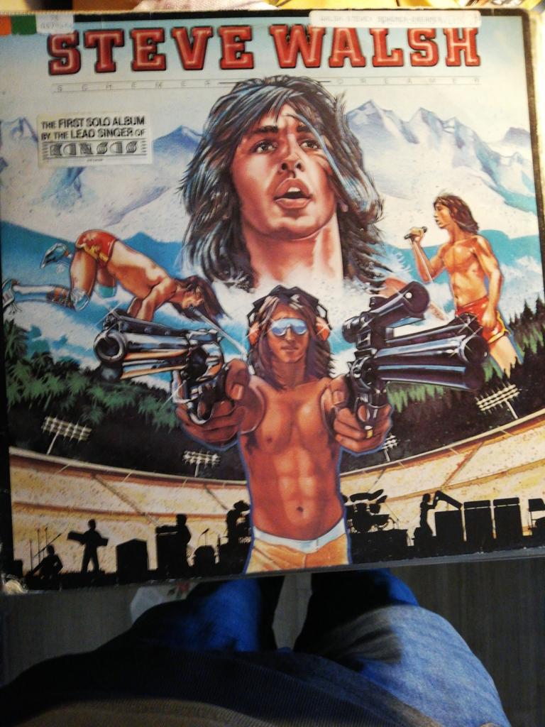 Steve Walsh - Schemer-Dreamer LP Vinyl, Ophalen of Verzenden