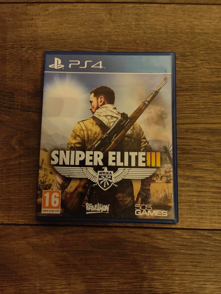 Sniper Elite 3 ps4, Spelcomputers en Games, Ophalen, Shooter, 1 speler, Zo goed als nieuw