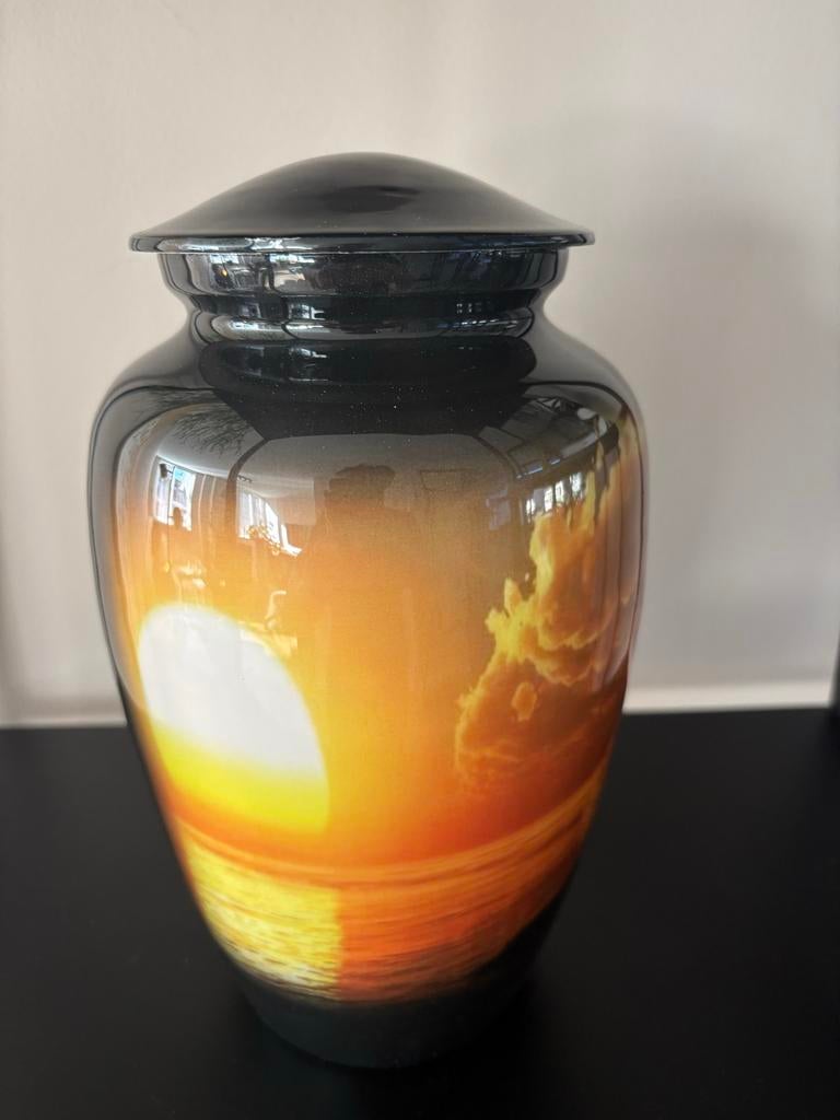 Urn zon 3,5 liter, Info@jouwurn.nl, Ophalen of Verzenden, Bieslook 42, Nieuw