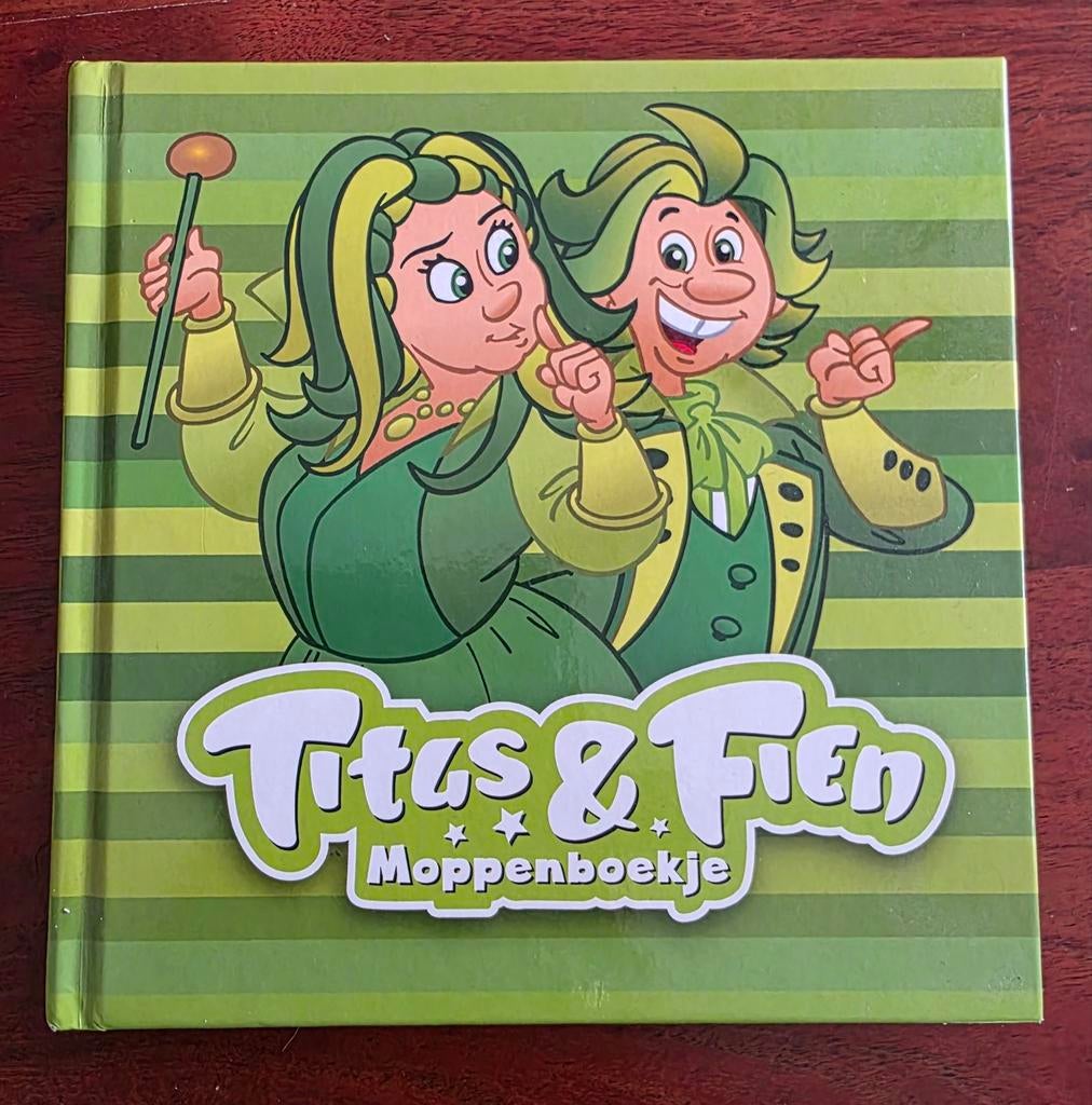 Titus & Fien Moppenboekje - Grappig kinderboek, Ophalen of Verzenden
