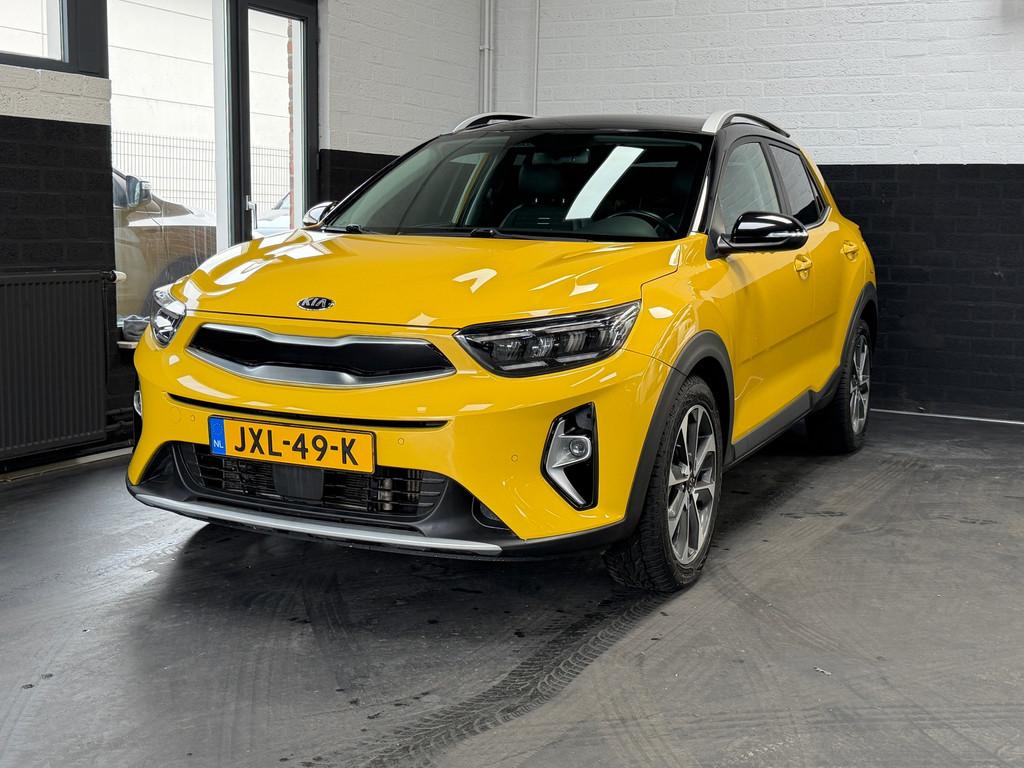 Kia STONIC 1.0 T-GDi MHEV DynamicPlusLine | DCT | Camera | C, Auto's, Kia, 1160 kg, Gebruikt, Overige kleuren, Leder en Stof