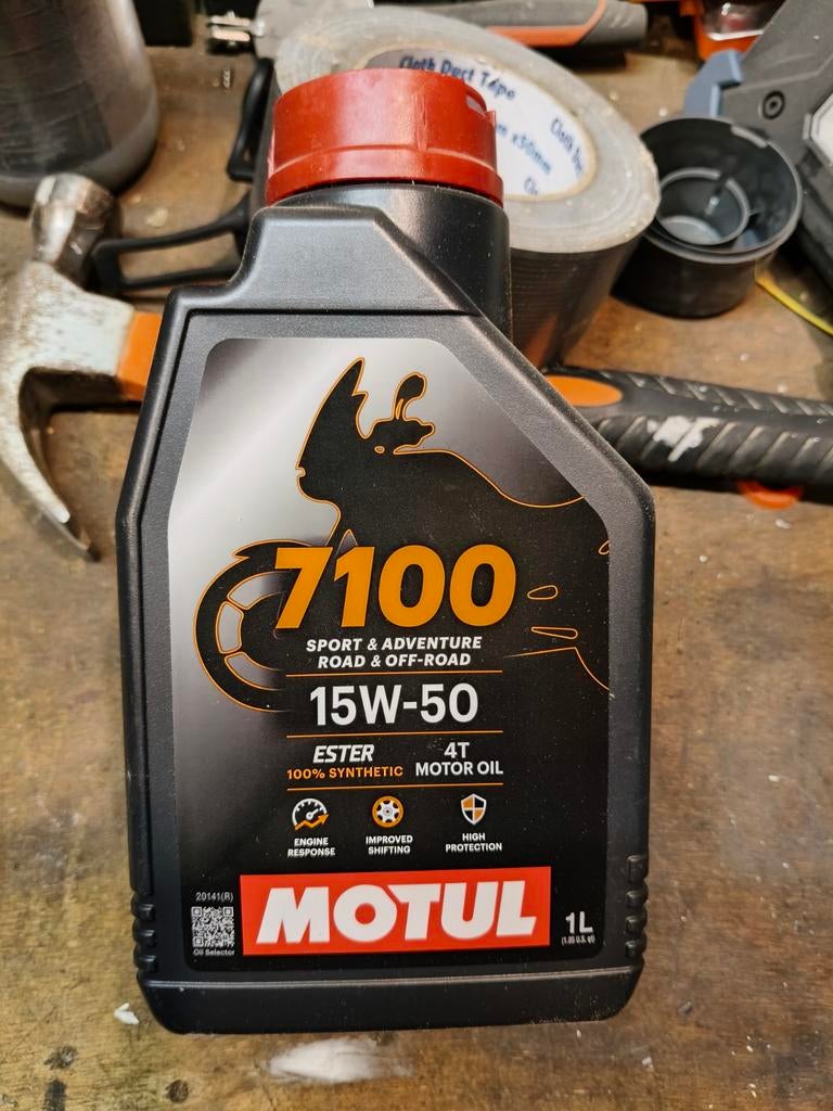 Motul motorolie 7100 15w50, Ophalen
