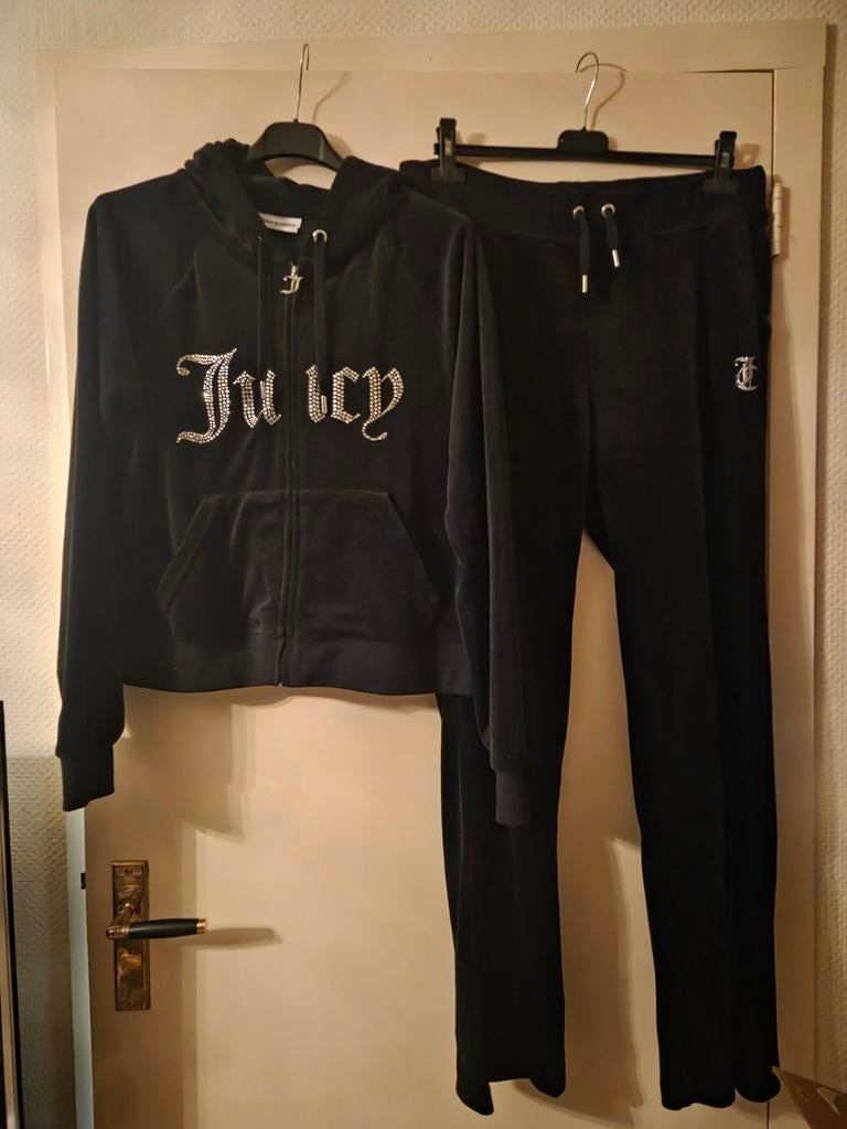 Juicy Couture pak, Kleding | Dames, Zwart, Maat 46/48 (XL) of groter, Ophalen of Verzenden, Zo goed als nieuw