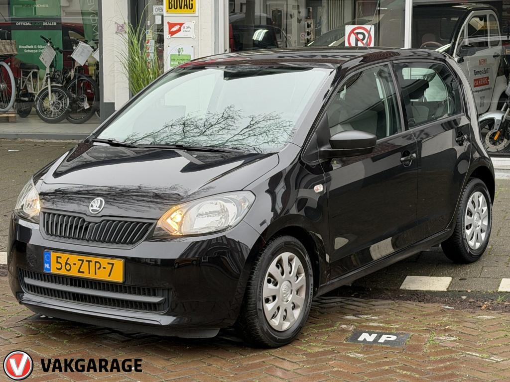 Skoda Citigo 1.0 Grt. Arctic (bj 2013), Auto's, Skoda, Voorwielaandrijving, Euro 5, 840 kg, Zwart