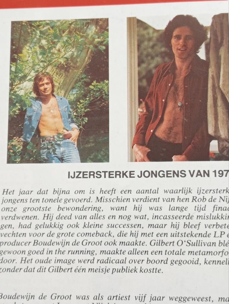 Rob de Nijs Paul van Vliet Ronnie Tober Ria Valk Lennie Kuhr, Verzamelen, Ophalen of Verzenden, 1960 tot 1980, Tijdschrift