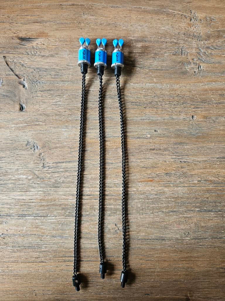 3 X Solar P1 bleu Small Indicator, Watersport en Boten, Hengelsport | Karpervissen, Ophalen of Verzenden, Zo goed als nieuw, Complete set