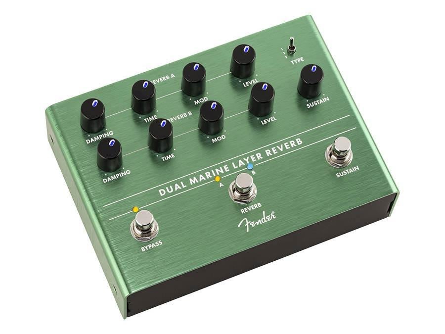Fender Dual Marine Layer Reverb effectpedaal, ., Nieuw, Ophalen of Verzenden, Reverb