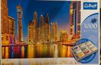 legpuzzel met mooie Skyline van Dubai, 3000 stukjes, Hobby en Vrije tijd, Denksport en Puzzels, Ophalen of Verzenden, Meer dan 1500 stukjes