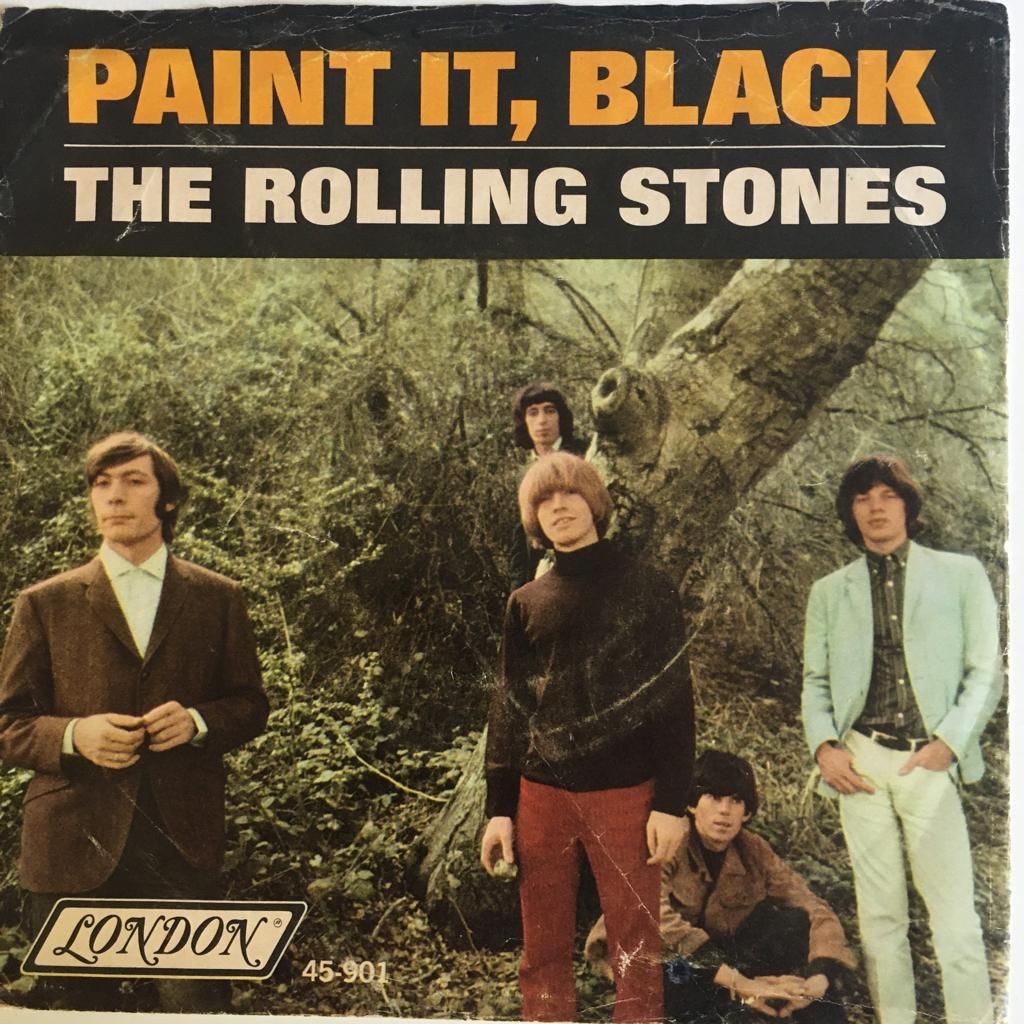 US9 rolling stones Paint it black USA '68 €35, Cd's en Dvd's, Vinyl Singles, Gebruikt, 7 inch, Single, Ophalen of Verzenden