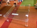 Vintage mid century modern salontafel van Lucite, Huis en Inrichting, Tafels | Salontafels, Ophalen, Gebruikt, 100 tot 150 cm