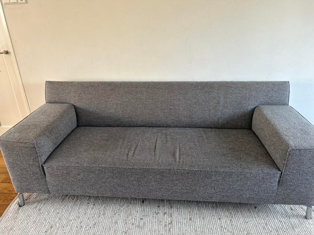 ‘Design on stock bloq’ bank 3 zits + 1,5 zits, Huis en Inrichting, Banken | Bankstellen, Ophalen, Overige materialen, Gebruikt