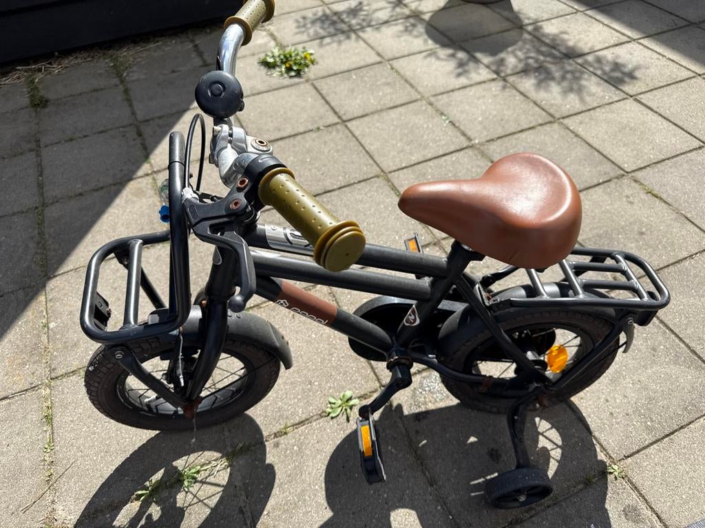 Popal Cooper kinderfiets met zijwieltjes - zgan, Fietsen en Brommers, Fietsen | Kinderfietsjes, Ophalen of Verzenden, Zo goed als nieuw
