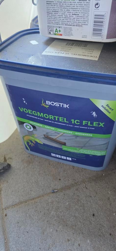 1x Bostik Voegmortel 1C Flex - 15kg emmers, Ophalen of Verzenden