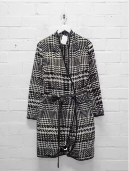 Irié - Mooi lang wollen vest - tussenjas maat L - Nieuw €680