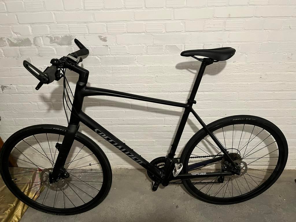 Specialized Sirrus hybride fiets, Gebruikt, Versnellingen, Schijfrem, 53 tot 57 cm