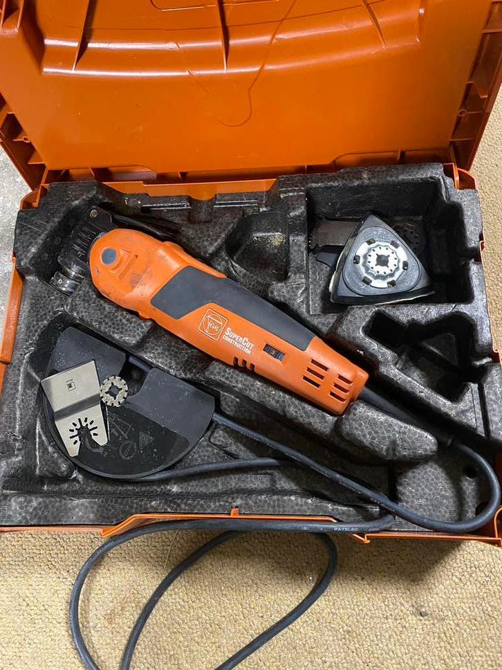 Fein multitool, Ophalen, Zo goed als nieuw