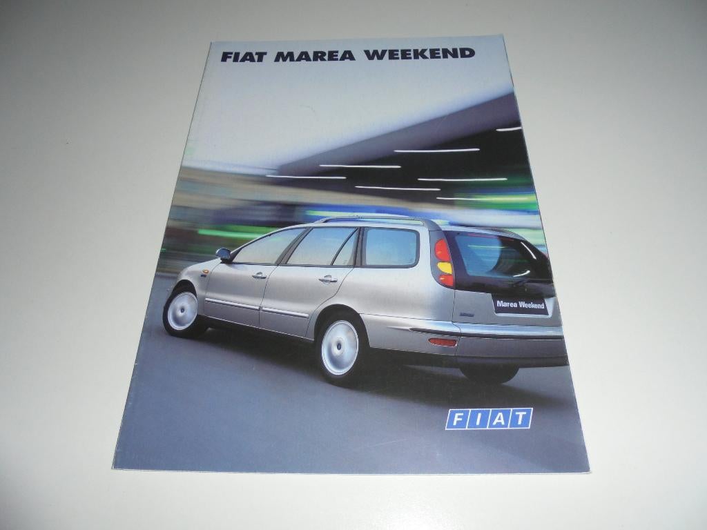 brochure Fiat Marea Weekend  1997, Ophalen of Verzenden, Zo goed als nieuw, Overige merken