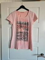 Te koop nieuw zalmkleurige dames t-shirt merk Monari maat 38, Maat 38/40 (M), Monari, Nieuw, Oranje