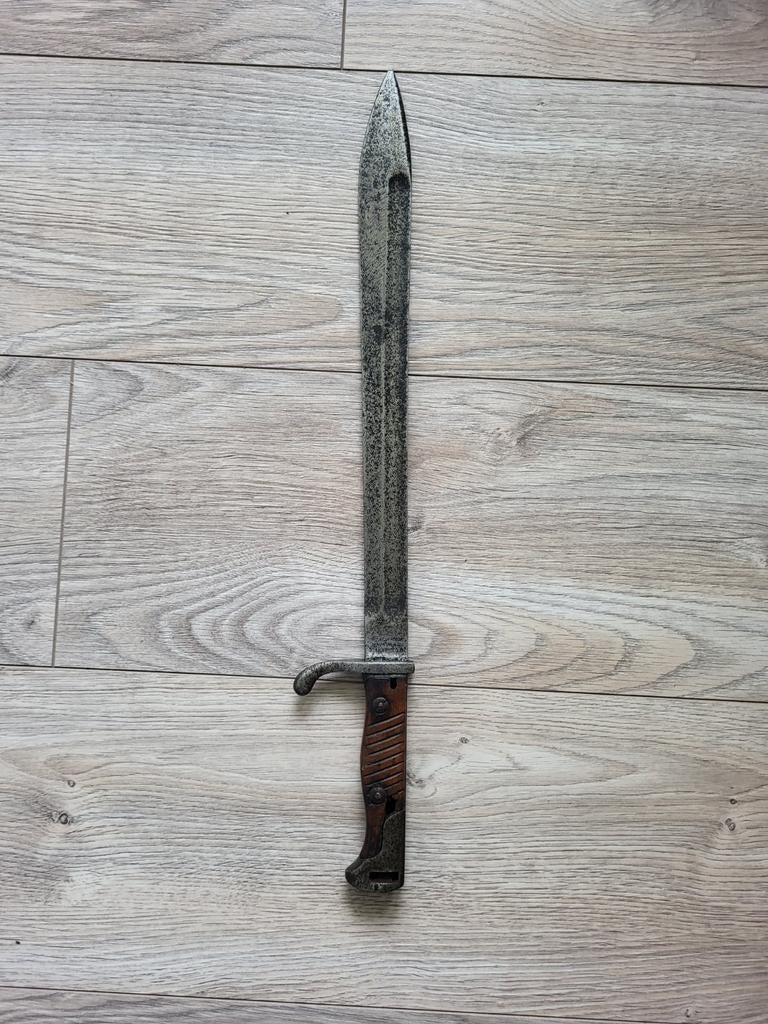 Te koop Duits Butcher bajonet, Verzamelen, Ophalen of Verzenden, Landmacht, Duitsland, Mes of Dolk