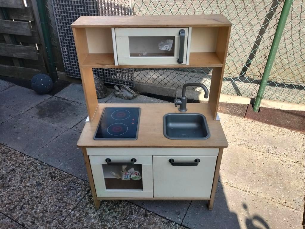 Speelgoed keuken met accessoires, Ophalen, Gebruikt, Hout, Speelkeuken-accessoire