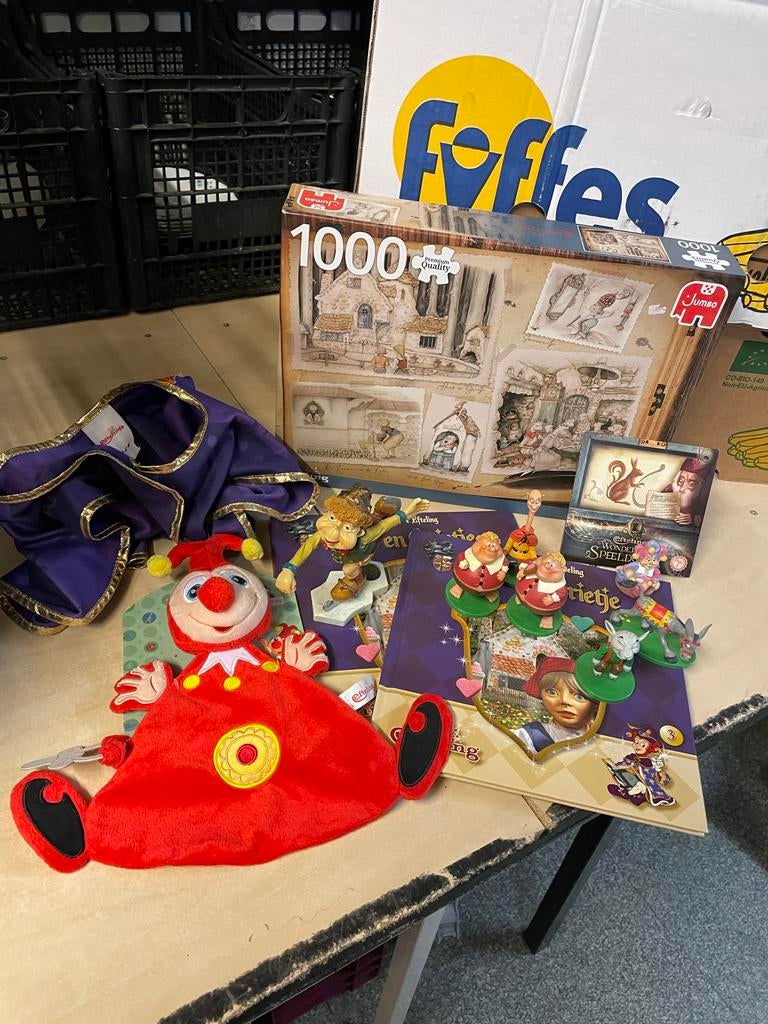 Efteling pakket: Laaf, puzzel, knuffel en meer!, Verzamelen, Efteling, Ophalen of Verzenden, Gebruikt, Beeldje of Poppetje