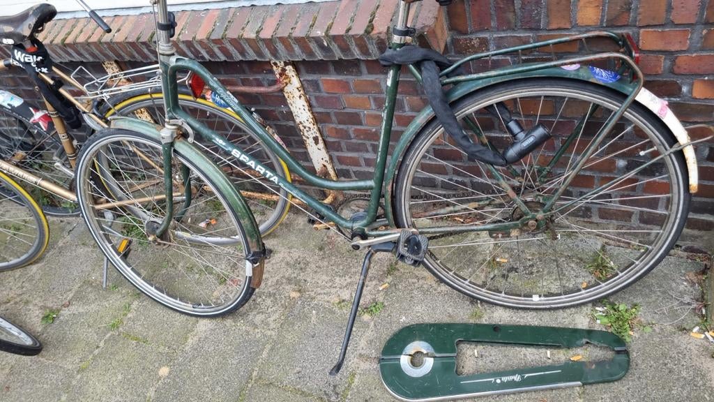 Vintage oma fiets opknapper, Fietsen en Brommers, Ophalen, Gebruikt, Sparta, Handrem