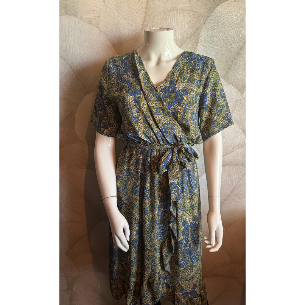 FOS Amsterdam jurk - Maat M, Kleding | Dames, Jurken, Zo goed als nieuw, Maat 38/40 (M), Overige kleuren, Onder de knie, Verzenden