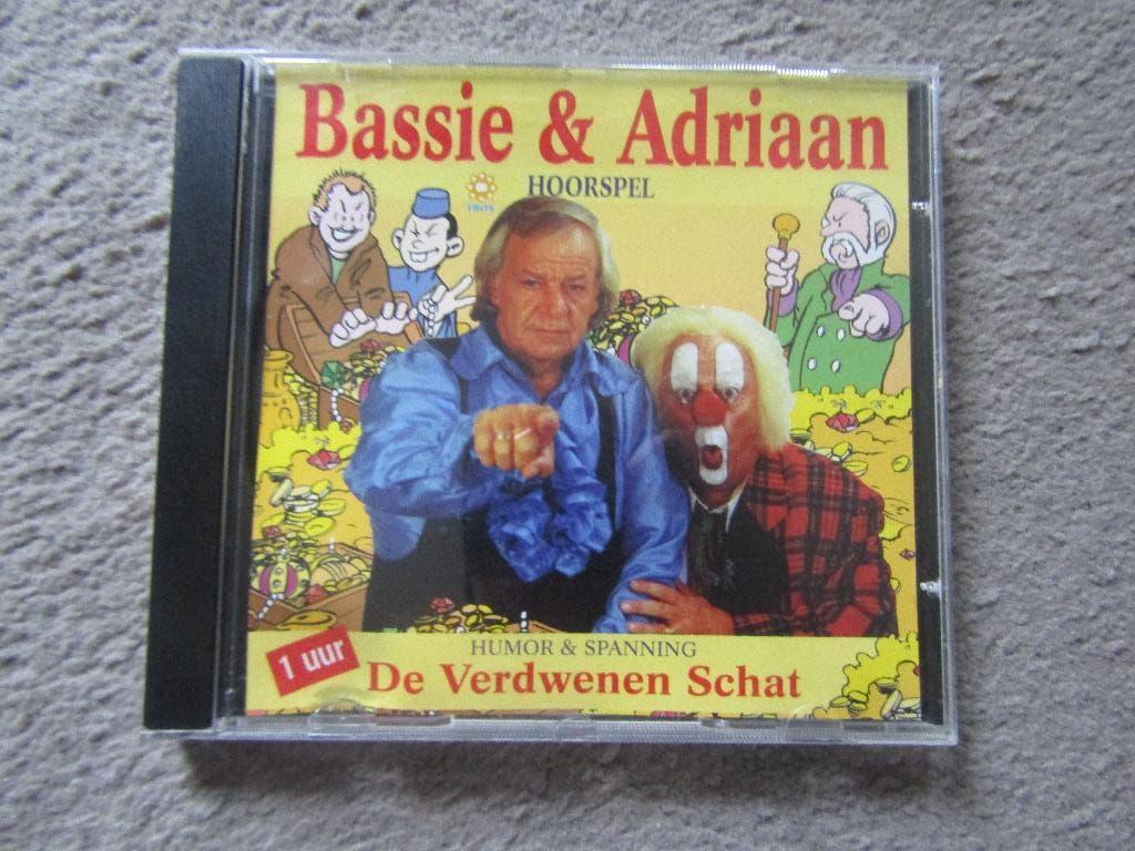 CD: Bassie & Adriaan - Hoorspel, De verdwenen schat, Ophalen of Verzenden, Gebruikt, Verhaal of Sprookje