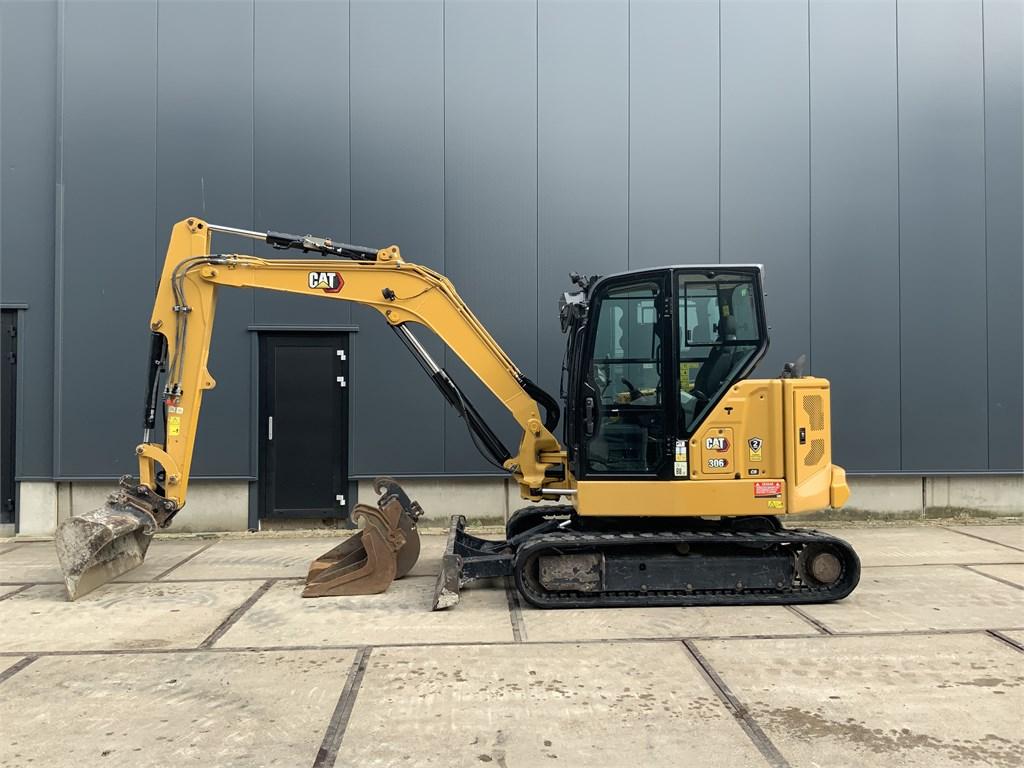 Cat 306 CR (bj 2021), Zakelijke goederen, Machines en Bouw | Kranen en Graafmachines, Graafmachine