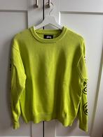 Gebreide trui - Groen - Stussy - M, Kleding | Heren, Ophalen of Verzenden, Zo goed als nieuw, Overige maten, Groen