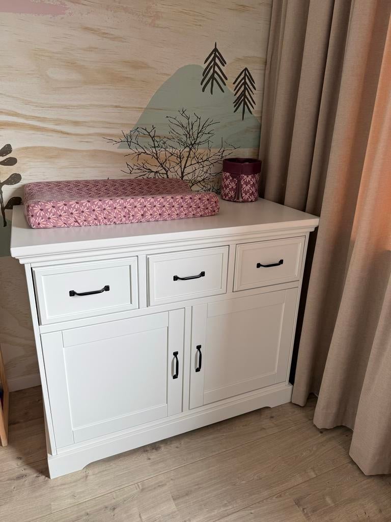 Kidsmill Savigno commode wit, 50 tot 70 cm, Ophalen of Verzenden, 100 cm of meer, Zo goed als nieuw