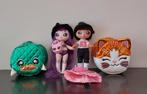 Nanana 2 surprise popjes zwarte kat & cool boy 2 tasjes muts, Ophalen of Verzenden, Zo goed als nieuw, Pop