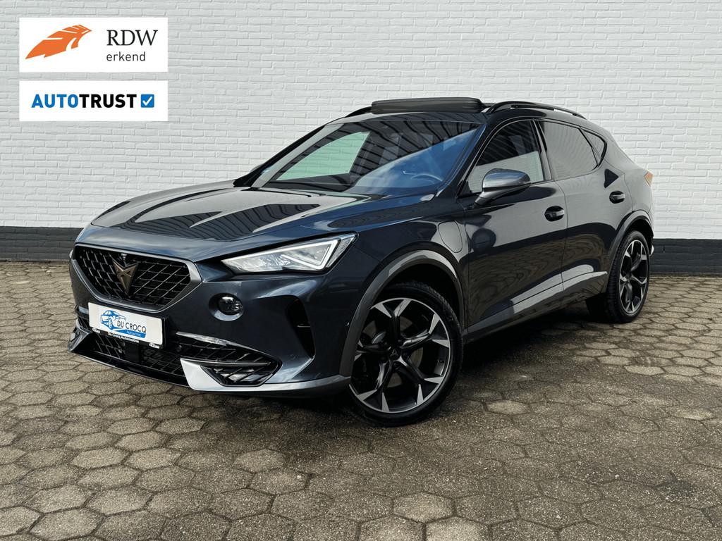 CUPRA Formentor 1.4 e-Hybrid VZ Perf. PANODAK l LEDER l 360, Auto's, Gebruikt, Zwart, 4 cilinders, Formentor