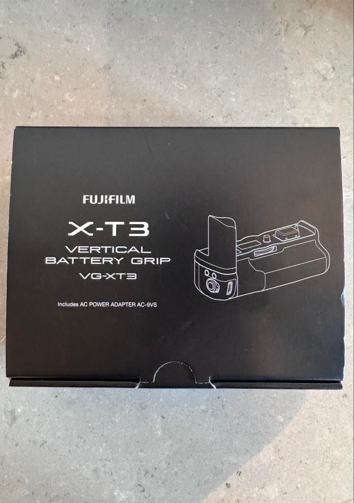 Fujifilm VG-XT3 Vertical Batterij Grip voor X-T3, Ophalen of Verzenden, Zo goed als nieuw, Fuji