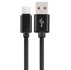 USB-C 2.0 Kabel voor Opladen - Oplaadkabel - 25cm - 5A Zwart, Ophalen of Verzenden, Nieuw, Overige typen