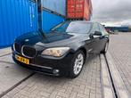 BMW 7-Serie 3.0 I 740 AUT 2009 Zwart, Auto's, BMW, Automaat, Euro 5, Achterwielaandrijving, Beige