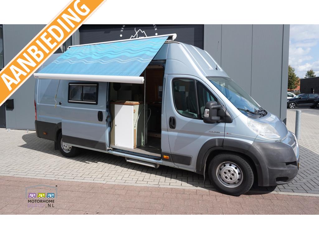 Citroën Jumper 3.0L / 150 PK / zonnepanelen/ standk, Caravans en Kamperen, Campers, Bedrijf, tot en met 2, Buscamper of Camperbus