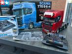 Tamiya Scania 6x4 beier rtr, Hobby en Vrije tijd, Modelbouw | Radiografisch | Auto's, Ophalen, Zo goed als nieuw, Auto onroad