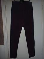 Skinny travelbroek M Burgundy met Dark Blue bies, Kleding | Dames, Broeken en Pantalons, Maat 38/40 (M), Nieuw, Ophalen of Verzenden