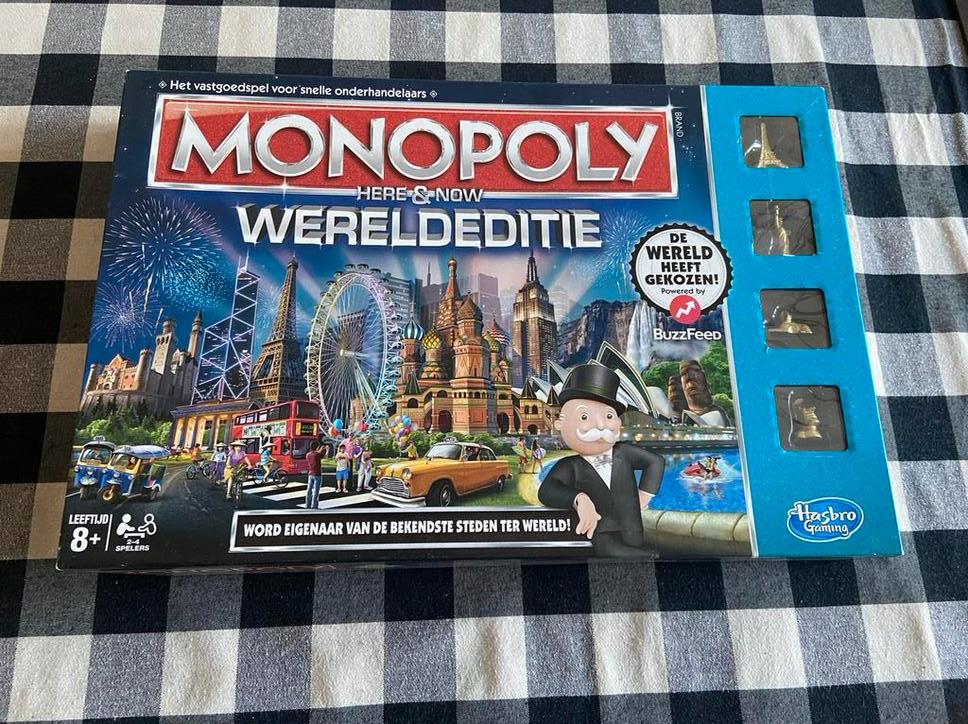 Monopoly Wereldeditie, Ophalen of Verzenden, Zo goed als nieuw