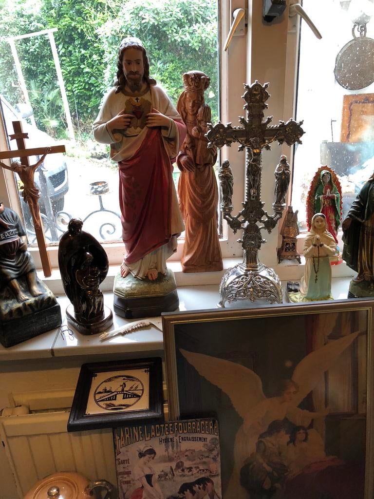 Leeg verkoop, Antiek en Kunst, Antiek | Religie, Ophalen of Verzenden