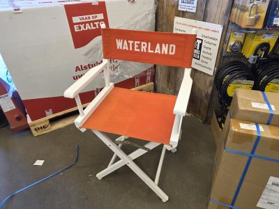 Regisseursstoel Waterland, Niet ingevuld, Gebruikt, Niet ingevuld, Niet ingevuld