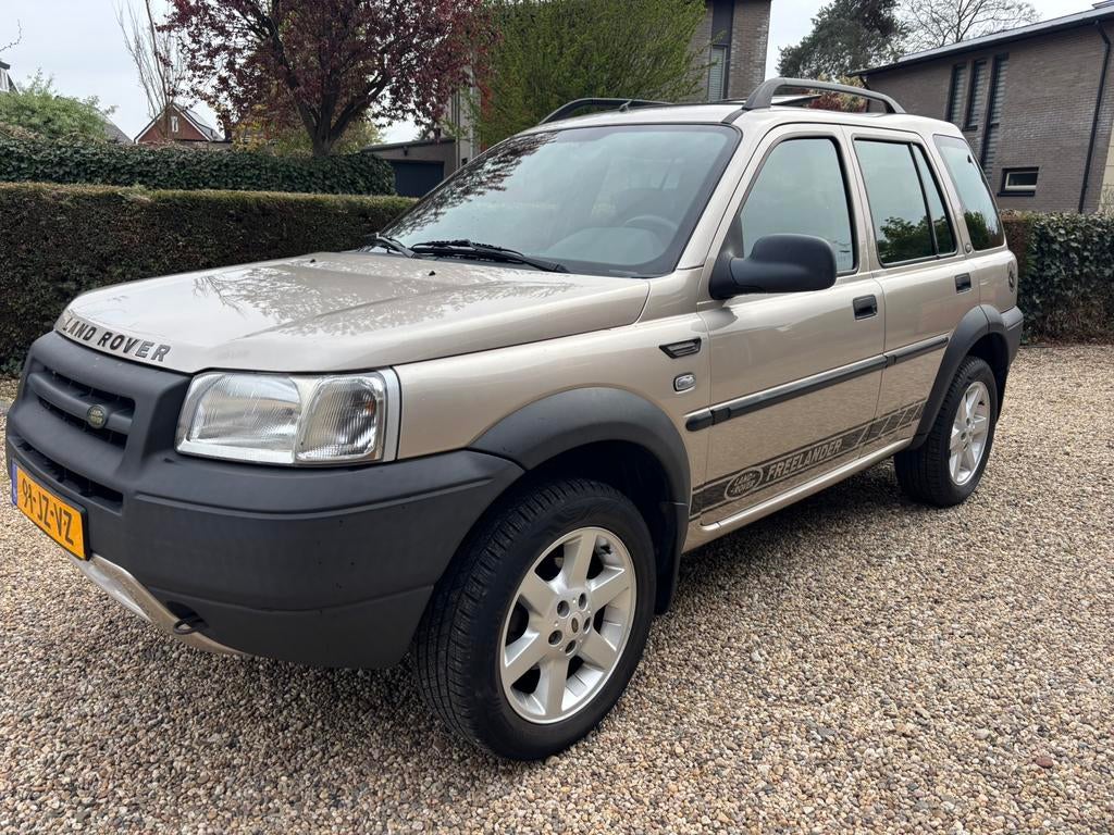 Land Rover Freelander 1.8 I 5DR 4WD 2002 Beige, Auto's, Land Rover, Zwart, 4 cilinders, 2000 kg, 1796 cc