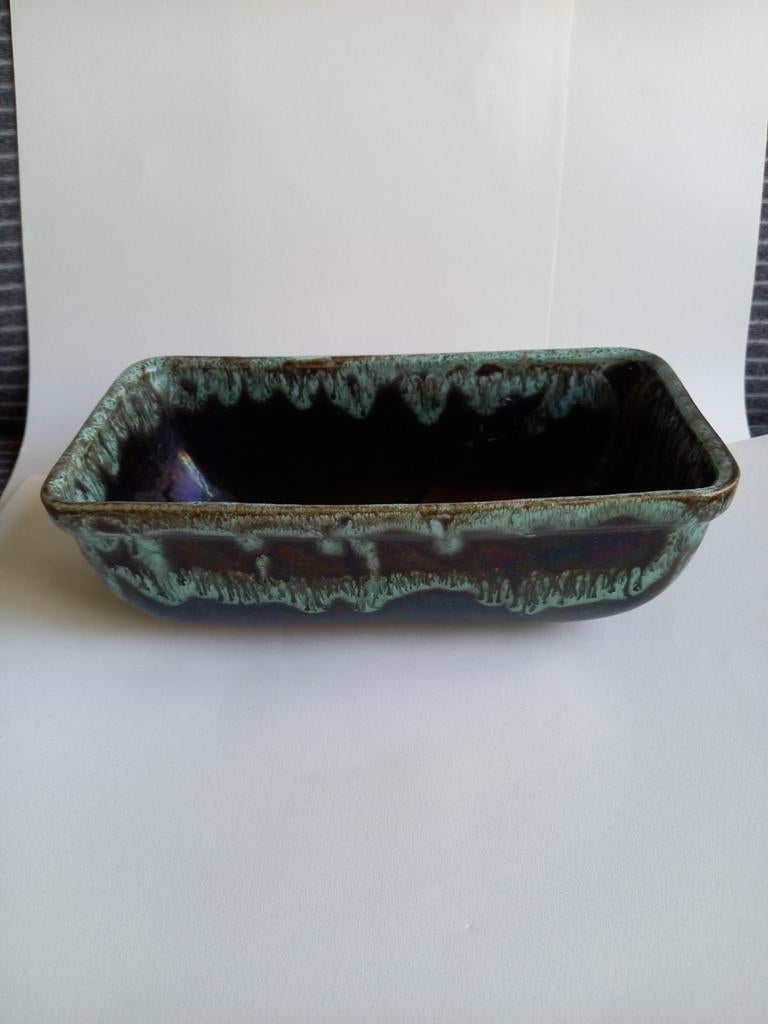 Retro bloembak van keramiek - Uniek design, Ophalen of Verzenden