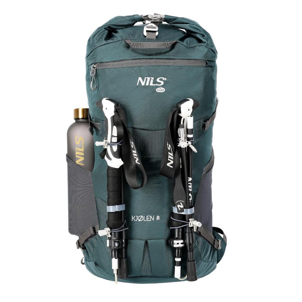 NILS CAMP Backpack Tourist Kjolen groen 40 liter + regenhoes, Ophalen of Verzenden, Nieuw, Rugzak