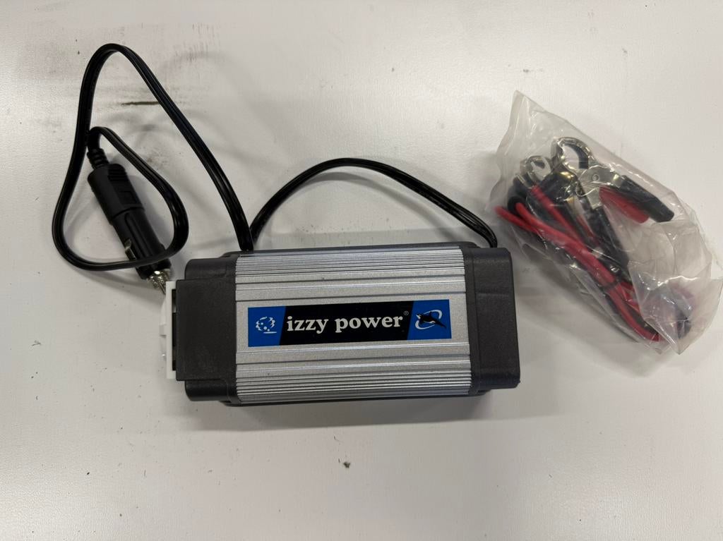 Izzy power omvormer DC 12 V naar AC 230 Volt 350 watt, Ophalen, Nieuw
