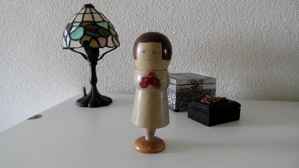Antieke Japanse Kokeshi pop, Ophalen of Verzenden